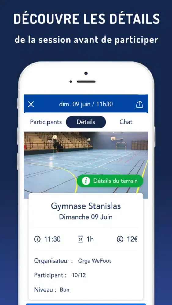 WeFoot - Le plaisir de jouer應用截圖