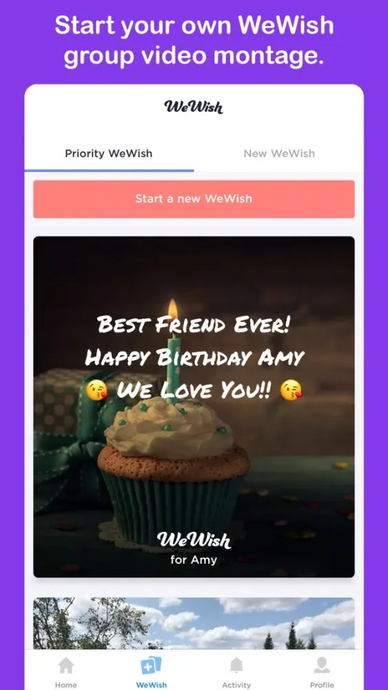 WeWish Group Video应用截图
