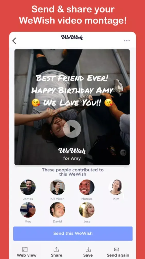 WeWish Group Video应用截图