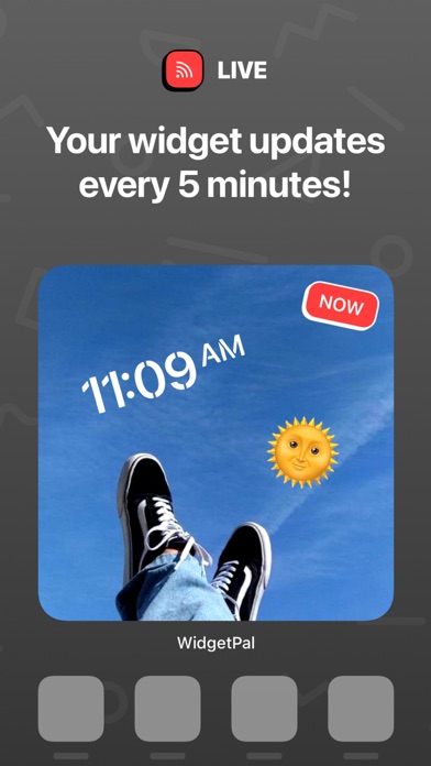 WidgetPal: Live Friends Pics سکرین شاٹس