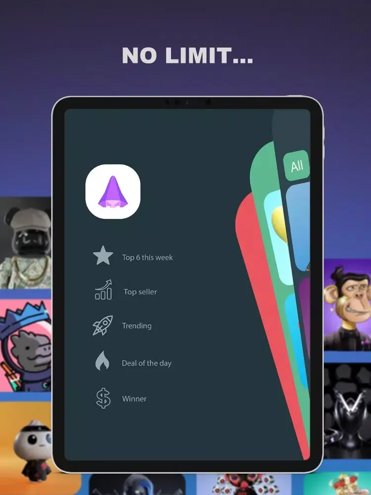 Capturas de pantalla de Rarity Sniper : NFT Calendar iPad 
