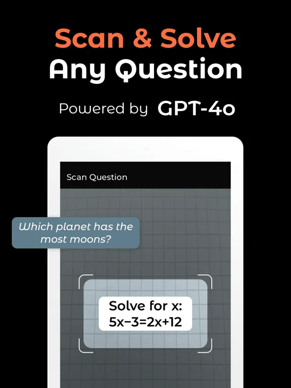 Capturas de pantalla de Homework AI - Scan Math Helper iPad 