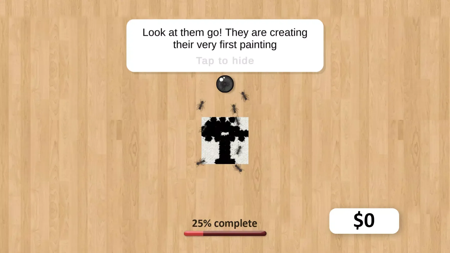 Capturas de tela do Ant Art Tycoon