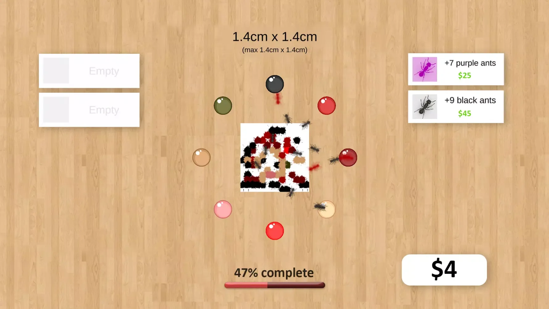 Capturas de tela do Ant Art Tycoon