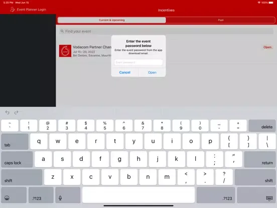 Скриншоты Vodacom Incentives iPad 