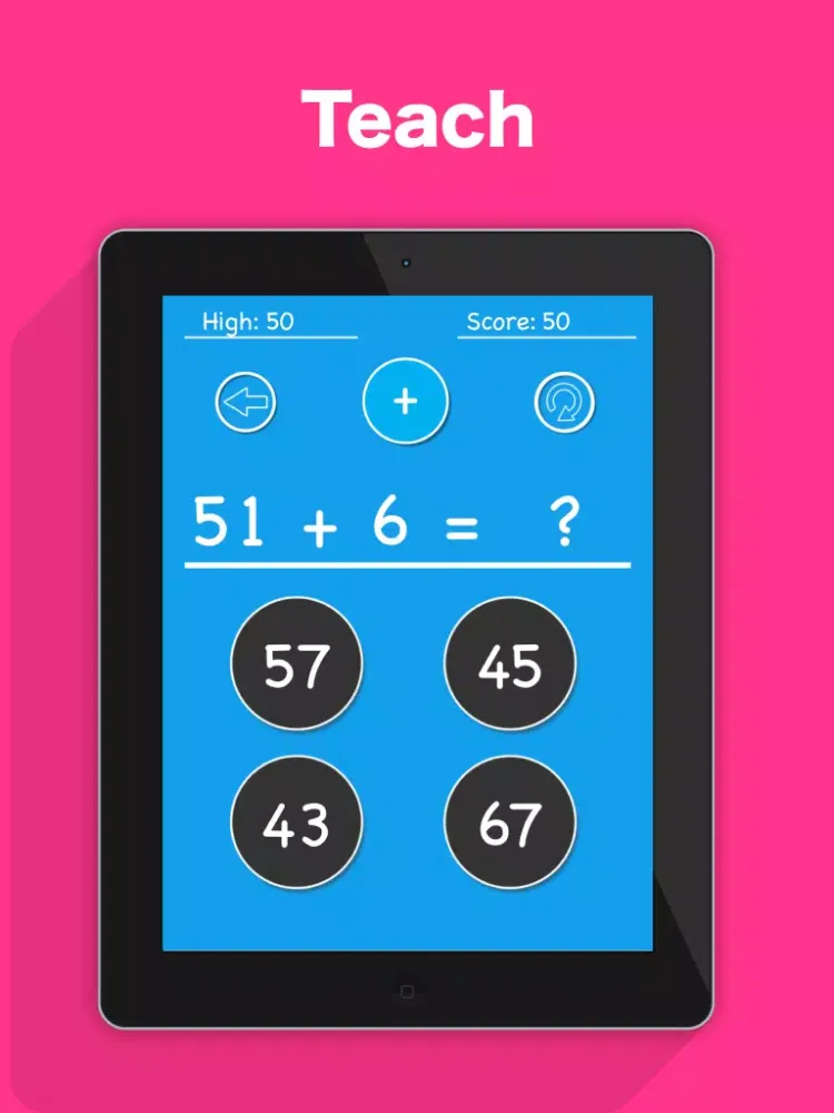My Math App - Learn by playing iPad  스크린샷