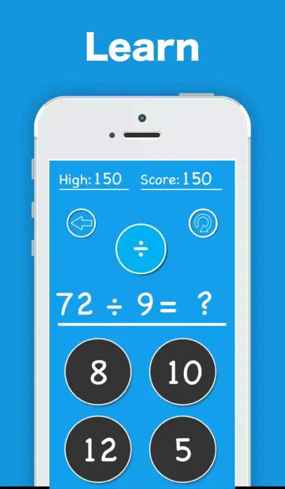 My Math App - Learn by playing 스크린샷