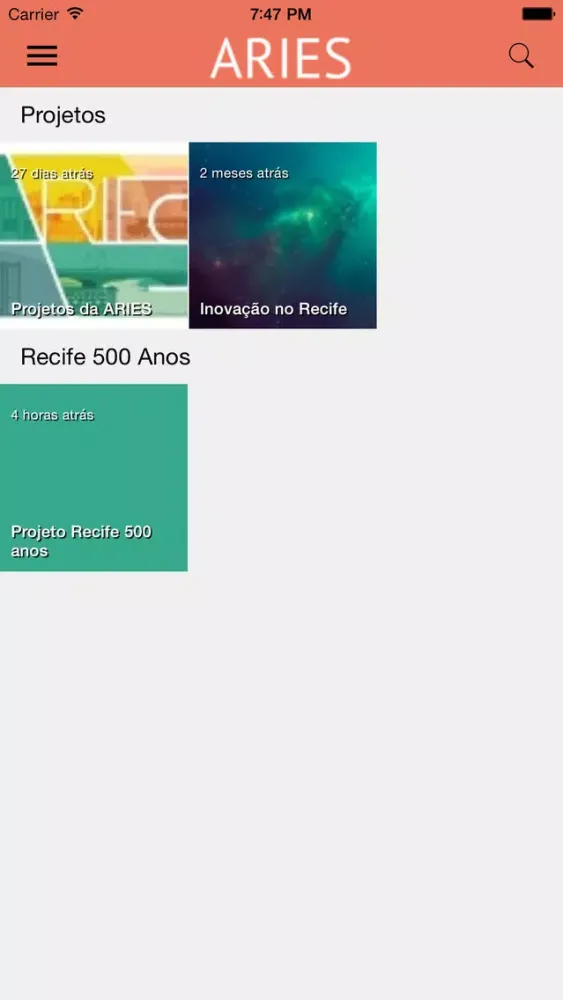ARIES Screenshots