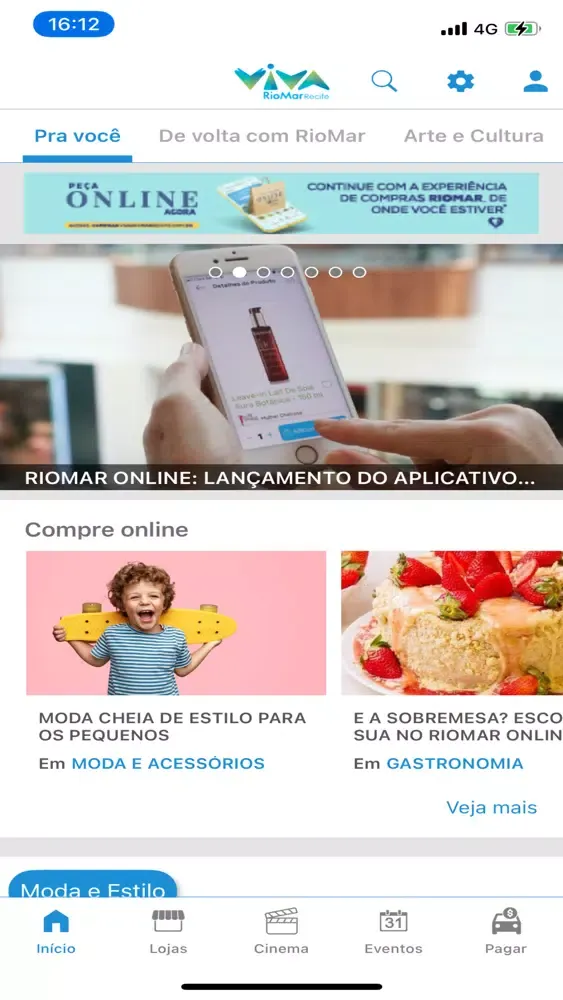 Tangkapan skrin Viva RioMar Recife