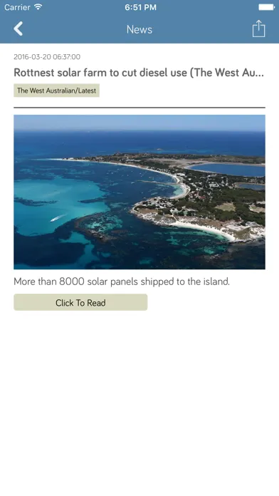 Screenshot di Australian Papers