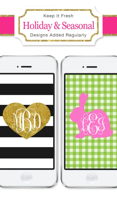 Monogram Wallpapers Background應用截圖