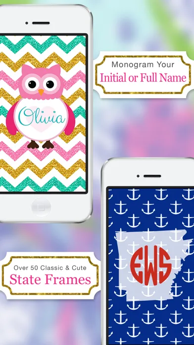 Monogram Wallpapers Background應用截圖
