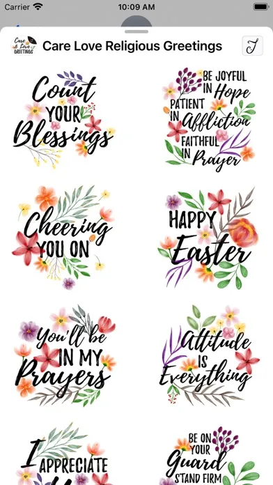 Care Love Religious Greetings Ekran Görüntüleri