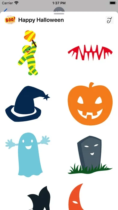 Tangkapan layar Happy Halloween