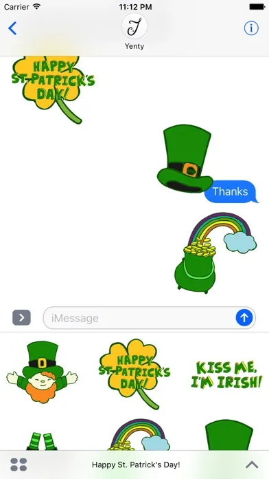 ภาพหน้าจอของ Happy St. Patrick's Day!