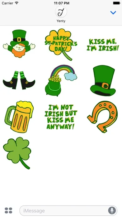 ภาพหน้าจอของ Happy St. Patrick's Day!