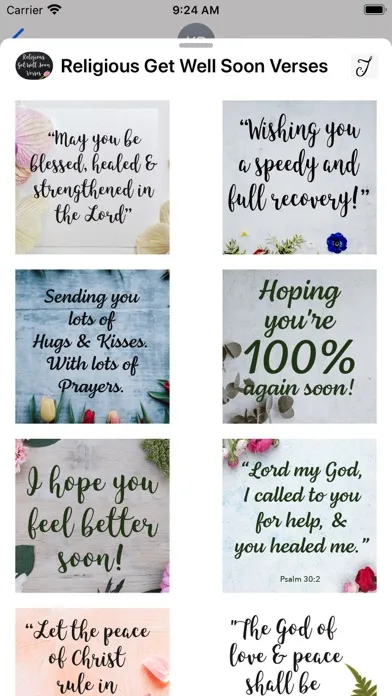 Religious Get Well Soon Verses Screenshots
