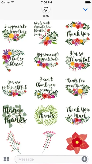 Capturas de pantalla de Thank You Greetings