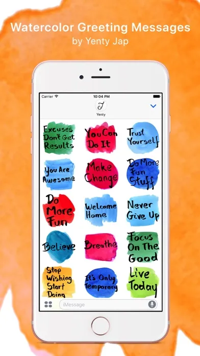 Capturas de pantalla de Watercolour Greeting Messages