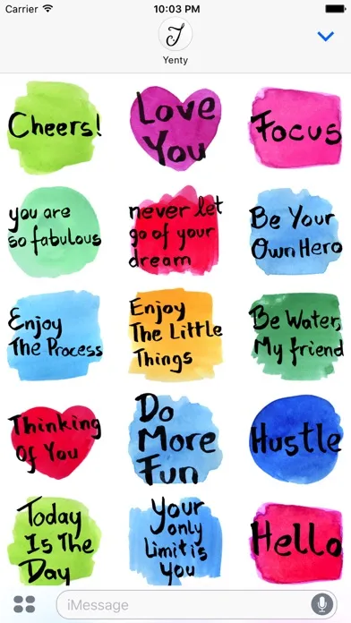 Capturas de pantalla de Watercolour Greeting Messages