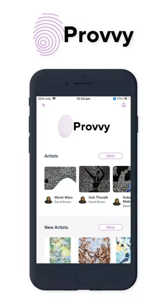Provvy سکرین شاٹس