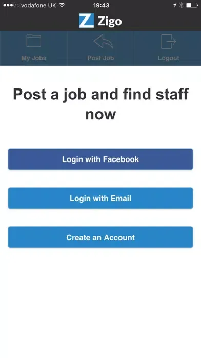 Скриншоты Zigo Jobs
