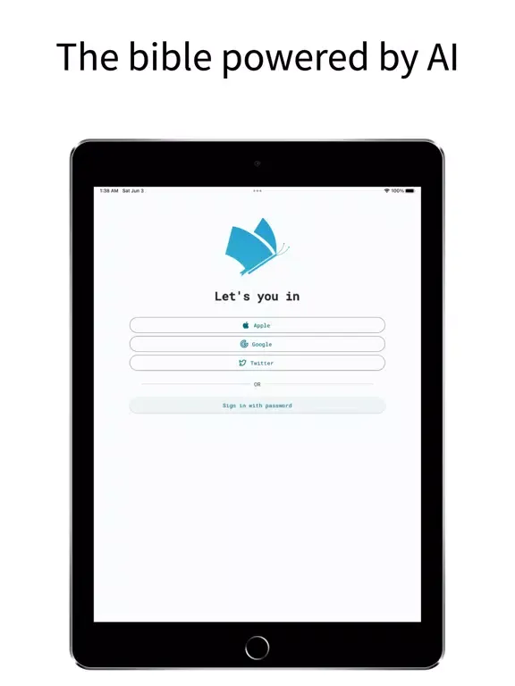 Zrzuty ekranu bibleAI powered by AI iPad 