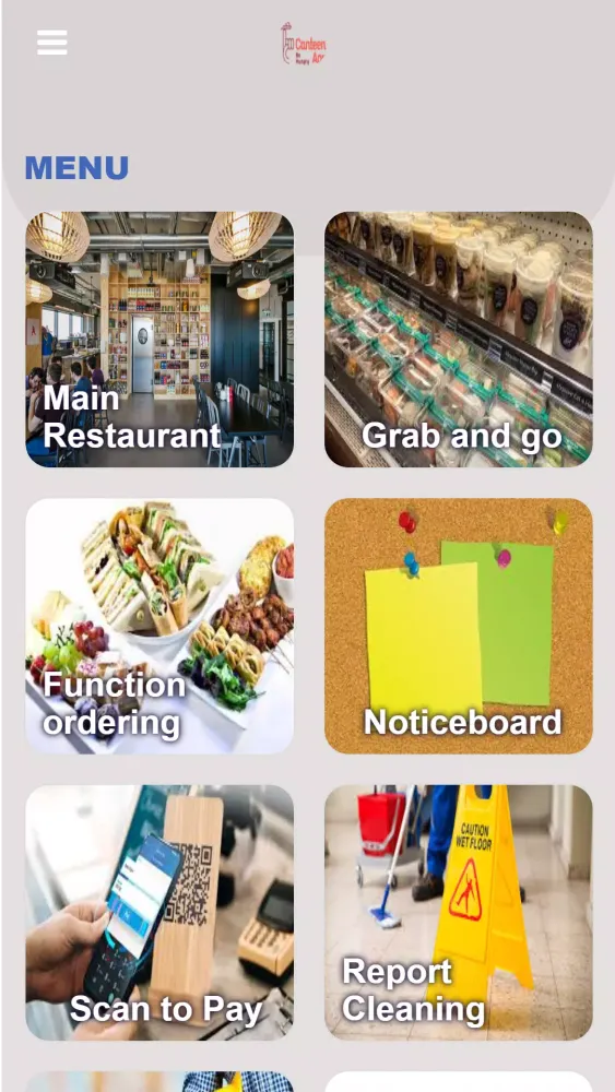 CanteenApp 2.0 Screenshots