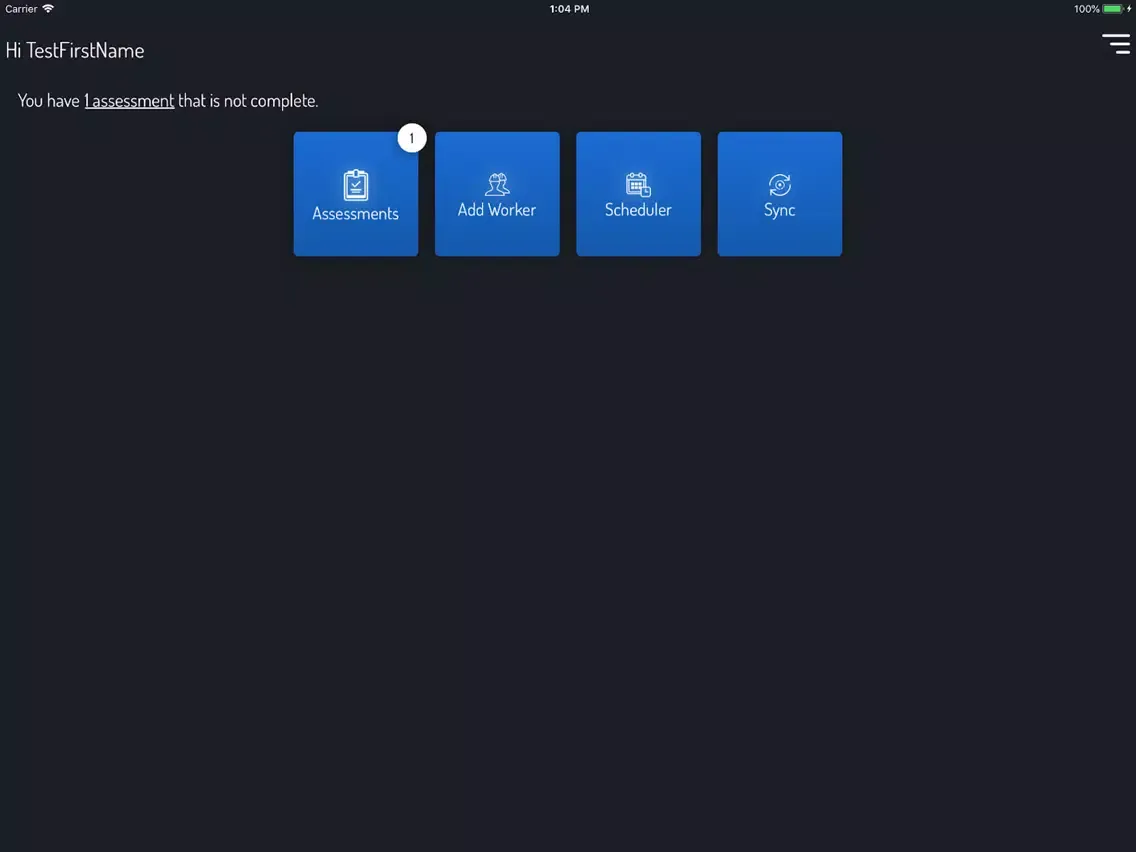 Tangkapan skrin CMOLogistics iPad 