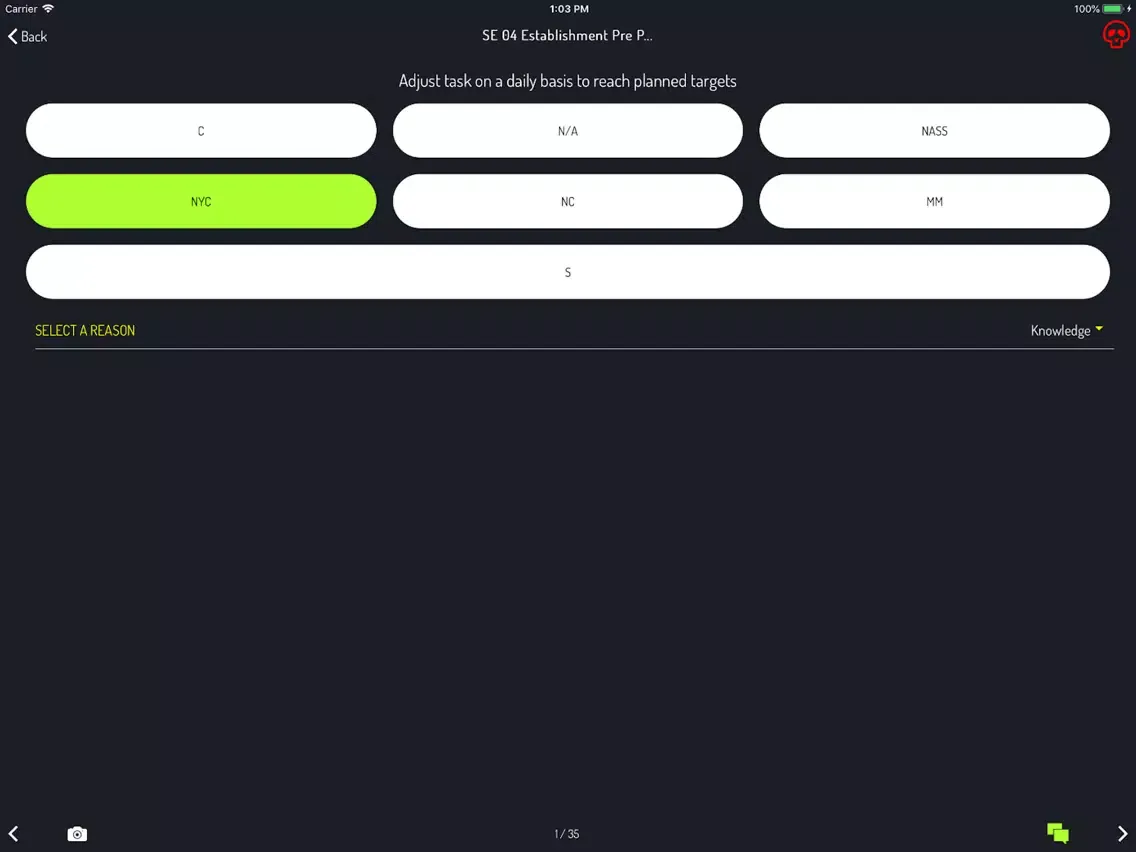 Tangkapan skrin CMOLogistics iPad 