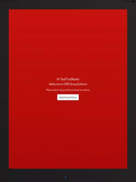 Capturas de pantalla de CMO GROUPSCHEME iPad 