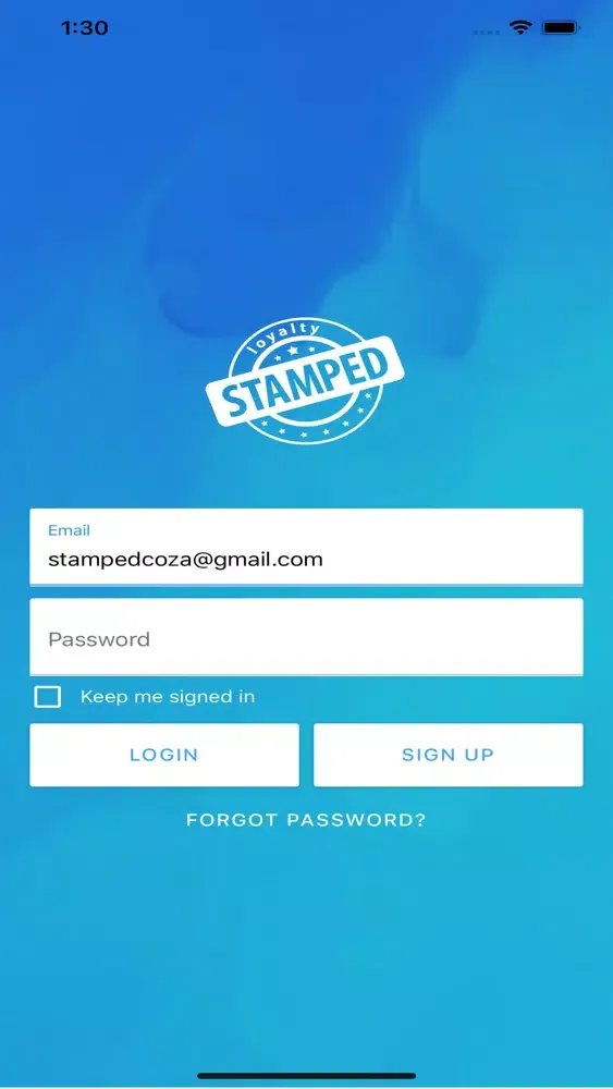 Capturas de tela do Stamped