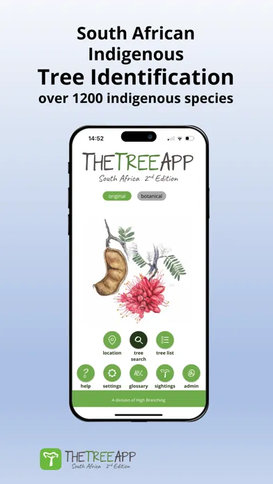 Ảnh chụp màn hình của TheTreeApp SA: Tree Identifier