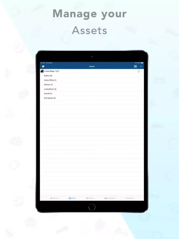 eValue8 iPad  Screenshots