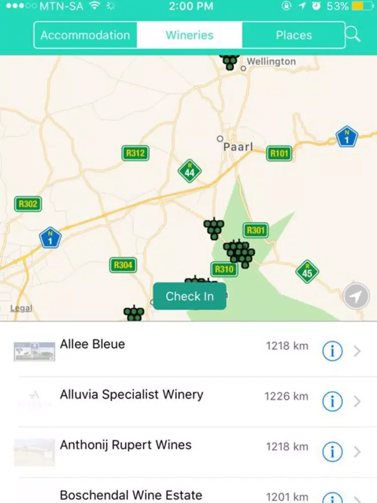 Dwarsrivier Tourisim iPad  Ekran Görüntüleri