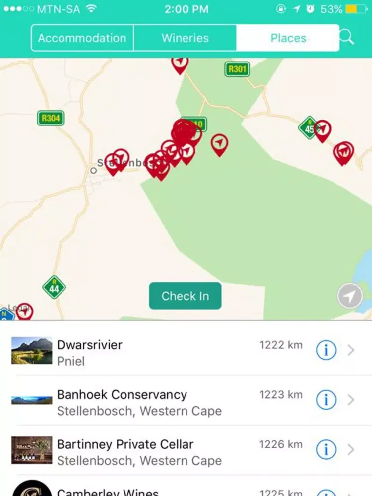 Dwarsrivier Tourisim iPad  Ekran Görüntüleri