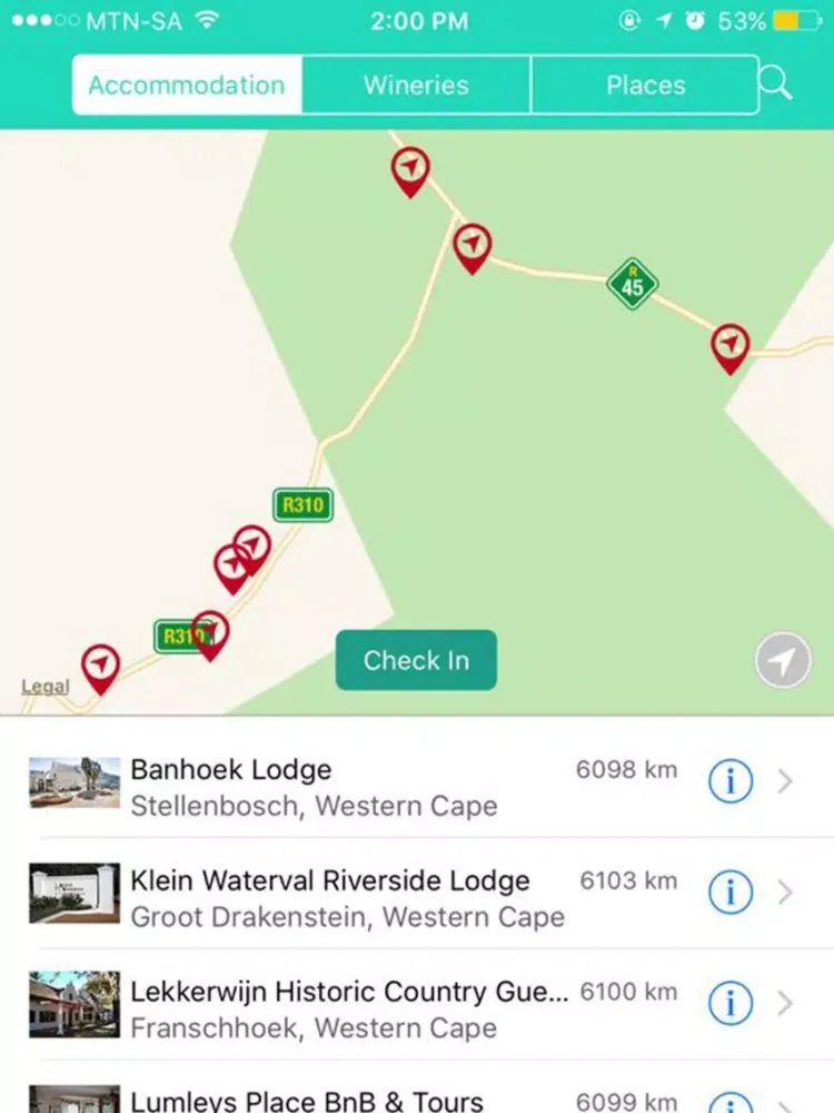 Dwarsrivier Tourisim iPad  Ekran Görüntüleri