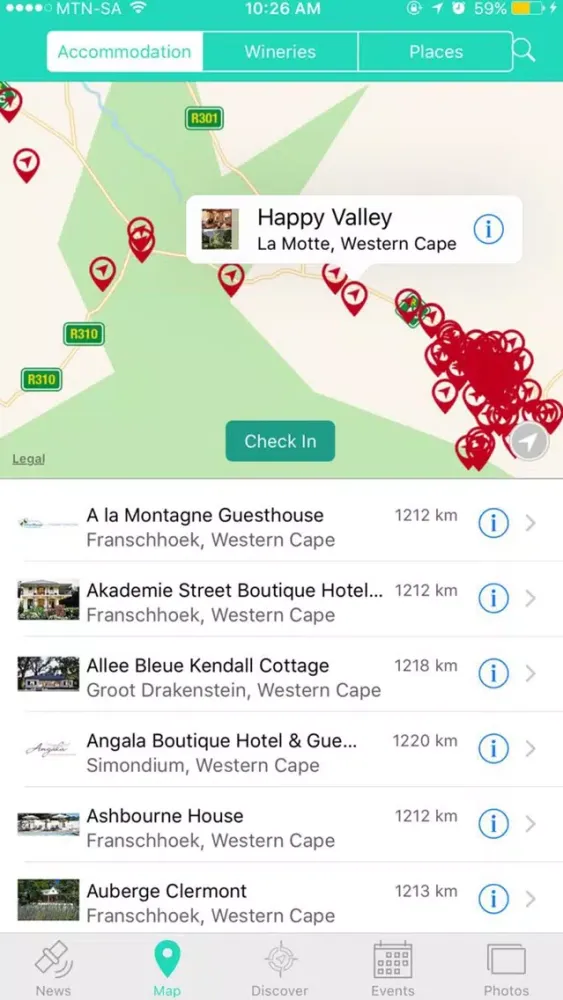 Franschhoek Wine Valley سکرین شاٹس
