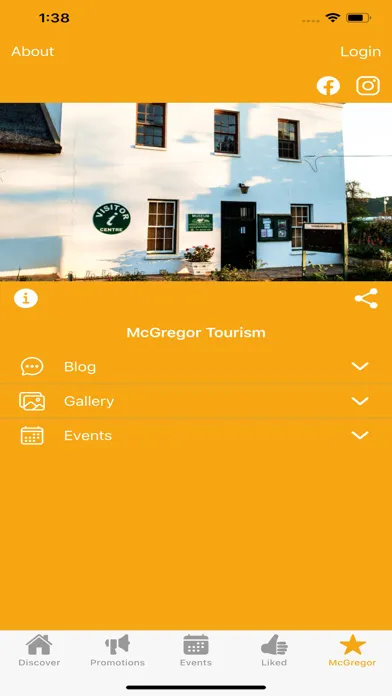 McGregor Tourism Ekran Görüntüleri