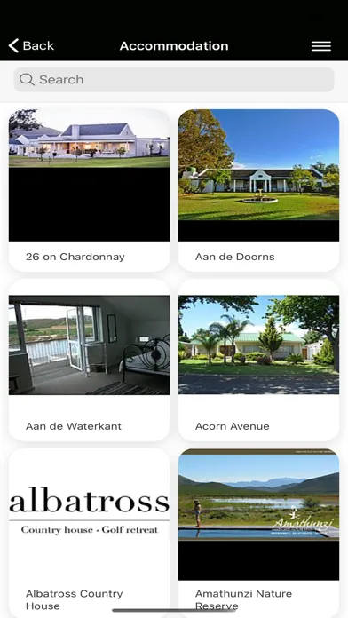 Tangkapan layar Robertson Tourism