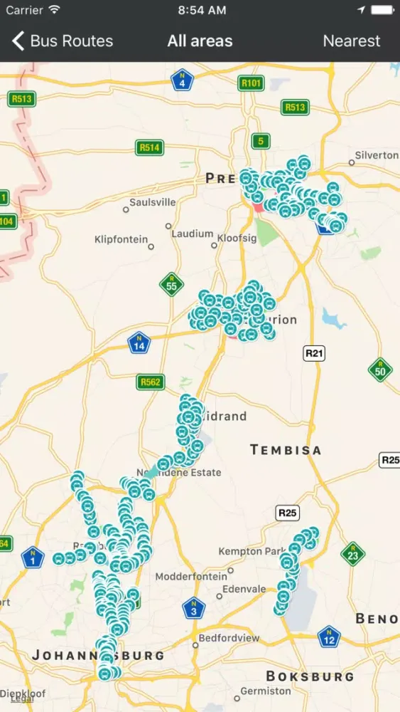 GTBuddy Bus Routes 4 Gautrain应用截图