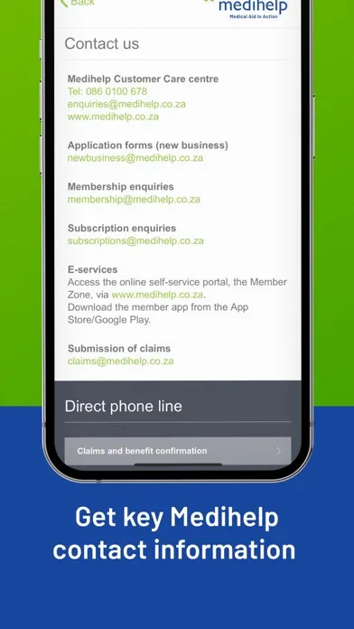 Medihelp Mobile - Members স্ক্রিনশট