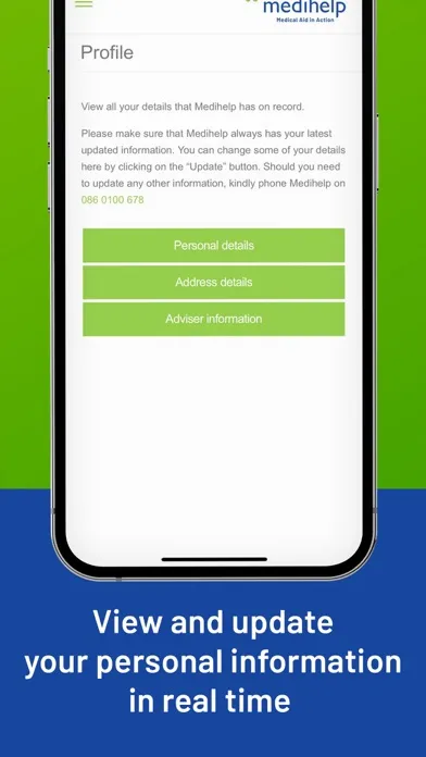 Medihelp Mobile - Members স্ক্রিনশট