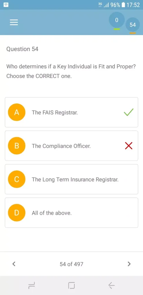 RE5 Exam Screenshots