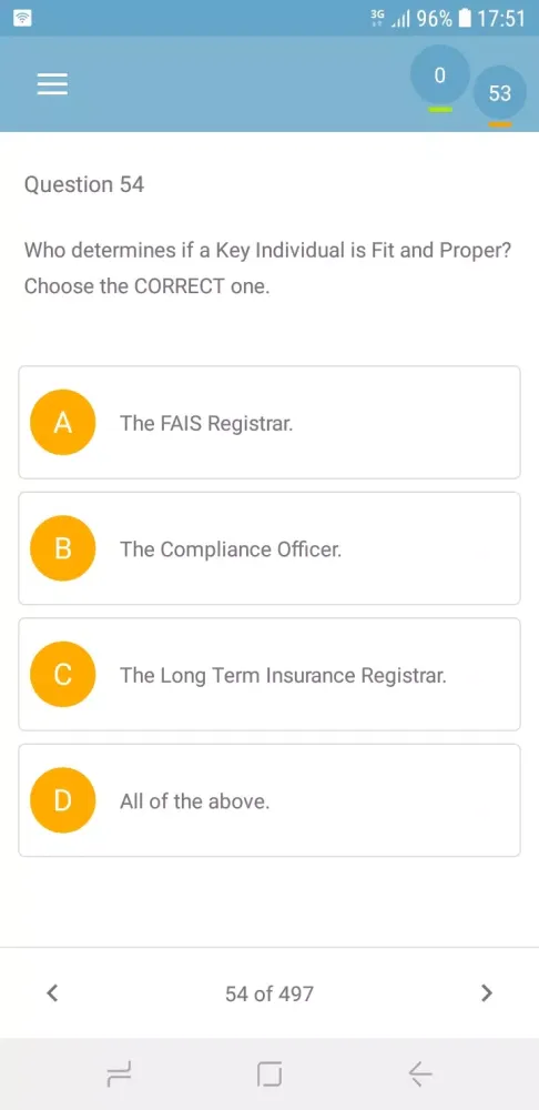 RE5 Exam Screenshots
