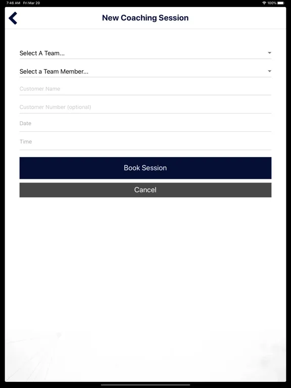 صور Mercuri Coaching App iPad 
