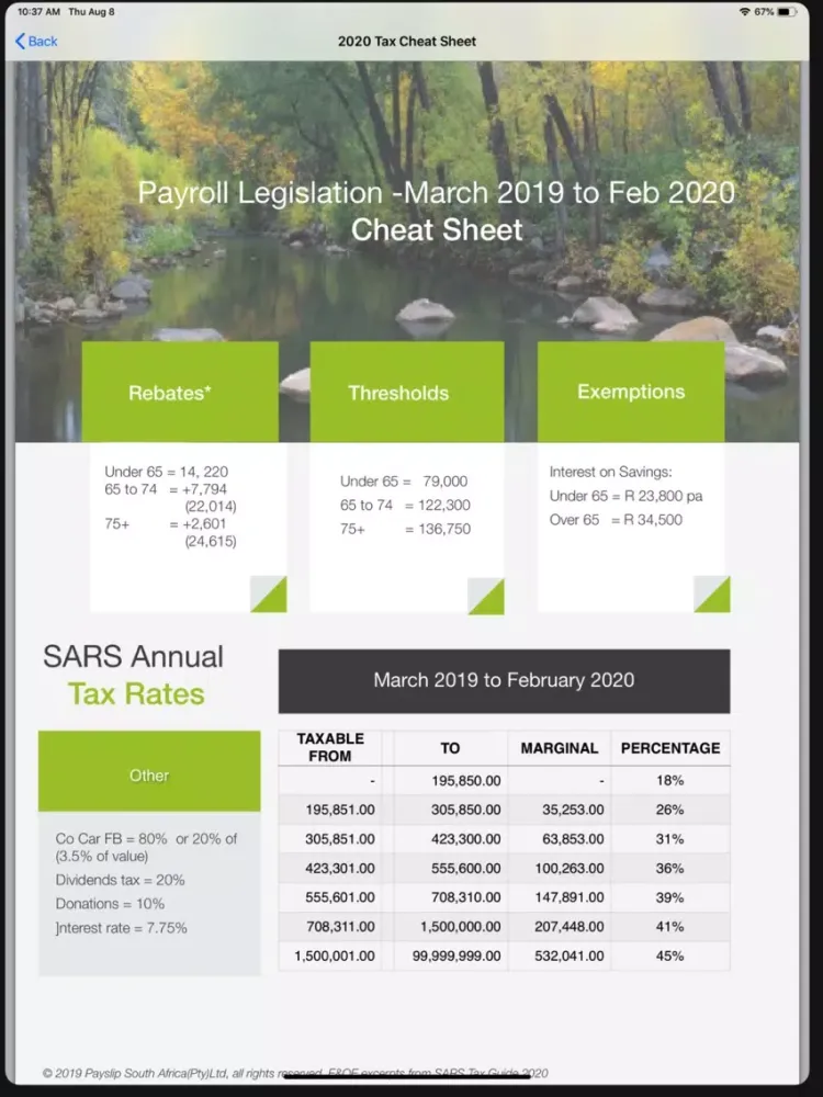 Скриншоты Tax Calculator 2019/2020 iPad 