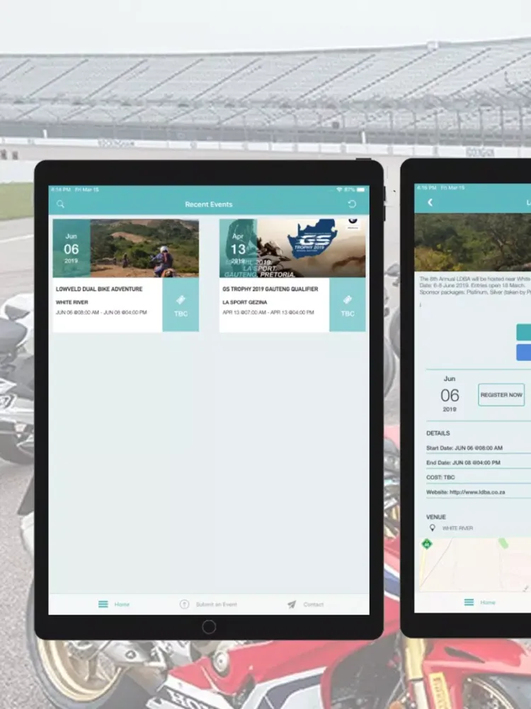 Lets Ride SA iPad  Ekran Görüntüleri