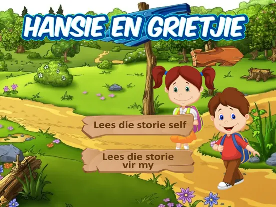 Hansie en Grietjie iPad 应用截图
