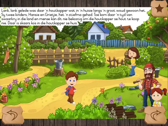 Hansie en Grietjie iPad 应用截图